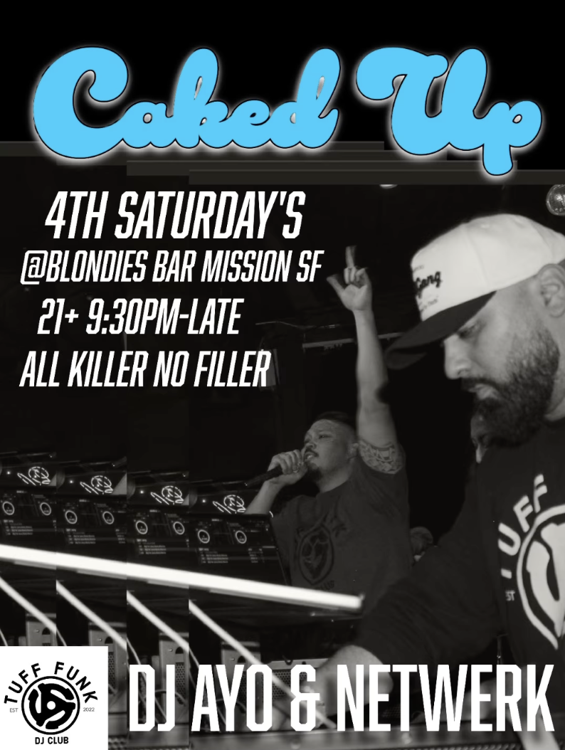DJ Ayo and Netwerk "caked up"